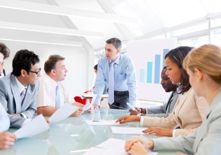 29730050 - group of corporate people having a business meeting